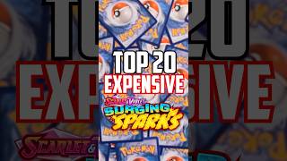 Most Expensive Surging Sparks Pokemon Cards after ONE WEEK [upl. by Anes]