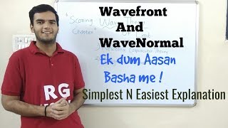 What is Wavefront In Hindi Easy Explanation wavefrontinhindi wavenornmal [upl. by Otcefrep]