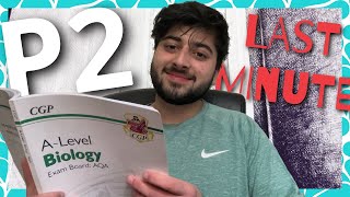 A LEVEL Biology Paper 2 Last Minute Tips  ALevels 2024 [upl. by Gerrit]