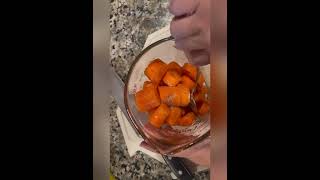 Air fryer Honey roasted carrots side dish recipe [upl. by Joe]