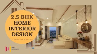 Modern Home Interior Design  Prestige Song Of South Bangalore  Home Tour [upl. by Haff857]