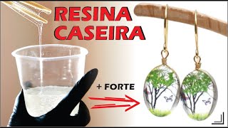 COMO FAZER RESINA CASEIRA  resina caseira vidro líquido como fazer vidro líquido pintura EM RESINA [upl. by Oedama]