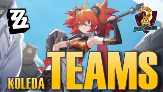 Best Teams for Koleda in Zenless Zone Zero  Beginner Guide to Koleda Team Comps [upl. by Rehsu772]