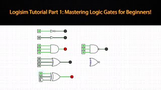 Logisim Tutorial Part 1 Understanding Logic Gates [upl. by Sherwynd]