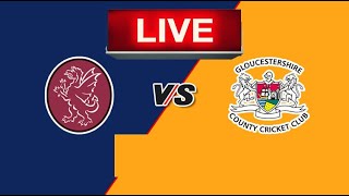 T Score  Somerset vs Gloucestershire Final  Live Cricket Score Commentary [upl. by Debby]