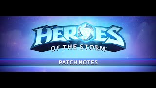 Heroes of The Storm  PTR Patch Notes  January 17 2024 [upl. by Colfin]