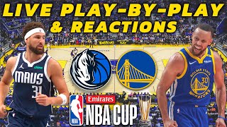 Dallas Mavericks vs Golden State Warriors  Live PlayByPlay amp Reactions [upl. by Lecram34]