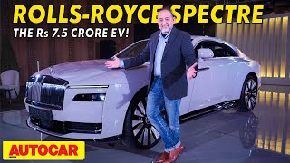 RollsRoyce Spectre  The ultimate luxury EV now in India  autocarindia1 [upl. by Nnyltak]