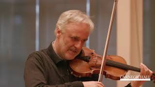 Violin Master Class with Rainer Honeck Mozart’s Symphony No 39 [upl. by Giulietta]