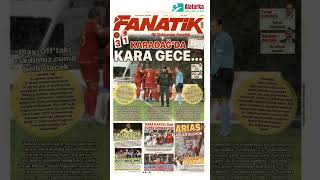 Fanatik Gazetesi 1 Sayfa  20 Kasım 2024 [upl. by Atinat]