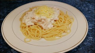 Sonkás tejszínes spagetti [upl. by Suirred]