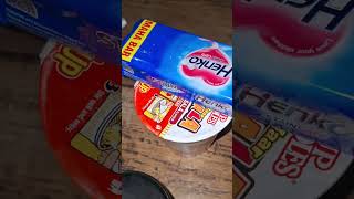 Unboxing cup noodles 🍜 shortytshort viralMrbeast [upl. by Kavanaugh267]