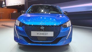 Peugeot e208 GT 2019 Exterior and Interior [upl. by Alekat]