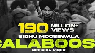 Calaboose latest Punjabi song sidhu Moose Wala muqeet shahPresents quotCalaboosequot [upl. by Suidaht]