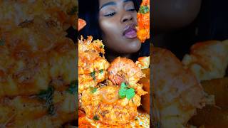 SEAFOOD MUKBANG  Seafood boil Mukbang  SPICY Seafood Boil  King Crab Legs Mukbang  ASMR Eating [upl. by Norag]