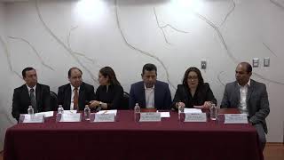 Firma de Convenio Adhesión al Sistema de Juicio en Línea en Materia Electoral con Partidos Políticos [upl. by Ainitsirc220]