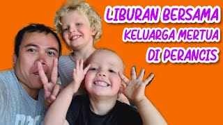 LIBURAN BERSAMA KELUARGA MERTUA BULE  KETEMU KEPONAKAN IPAR LUCU LUCU [upl. by Siriso]