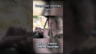 Titanic theme recorder shorts youtubeshorts funny memes old [upl. by Latsyrhc366]