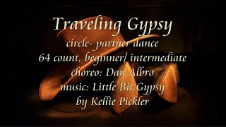 Traveling Gypsy  Line Dance  Partner Dance [upl. by Jennine]