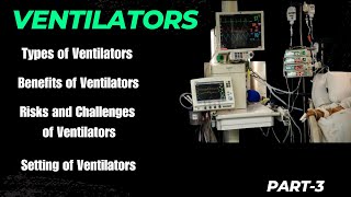 Types of Ventilators  Modes of Ventilators  Uses  Setting  Medical Technology [upl. by Aliuqahs765]