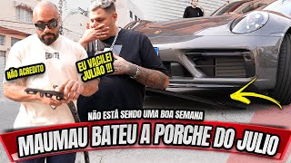 MAUMAU BATEU A PORSCHE DO BALESTRIN  quotMAS EU NÃO FIZ NADAquot [upl. by Namyh608]