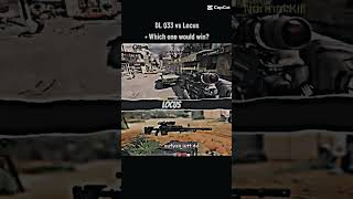 DL Q33 VS LOCUS Which One Would Win codm codmobile callofduty callofdutymobile [upl. by Hameerak]