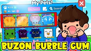 ME ENCUENTRO MASCOTAS CHETAS en MI BUZON de BUBBLE GUM CLICKER  Roblox [upl. by Nahtannoj539]