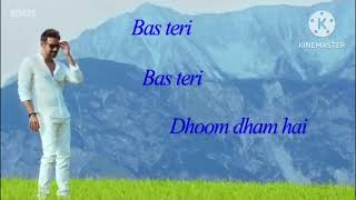 Dhoom dham song lyrics action Jackson love 💕 song Pavan Suryavanshi [upl. by Aniret]