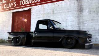 1967 Chevy Hot Rod Patina C10 Slammed on Ground quotCoaltrainquot For Sale [upl. by Llered913]