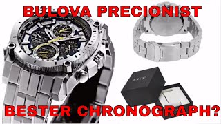 Bulova Precisionist Review  Herren Designer Armbanduhr  Bester Chronograph 2021 [upl. by Ecirtram]