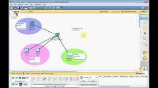 Network 09 InterVLAN Routing Multilayer switch  HQ [upl. by Arick]