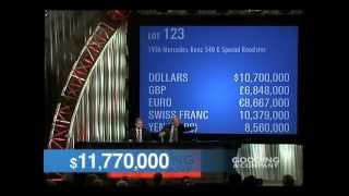 Gooding amp Company  2012 Pebble Beach Auctions Top Sales [upl. by Idalla]