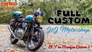 ROYAL ENFIELD Interceptor 650 FuLL CuStoM quot La Jacqueline quot [upl. by Ahoufe]