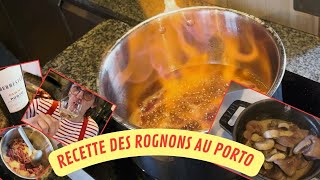 RECETTE DES ROGNONS AU PORTO DERWAN 😋 [upl. by Puna]