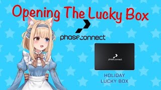 Unboxing Phase Connect Holiday Lucky Box amp Reviewing Hololive amp Other Vtuber Merch [upl. by Yelda]