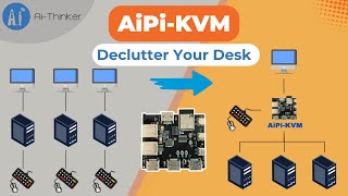 Declutter your desk with AiPiKVM  Best KVM Switch [upl. by Ayekahs288]