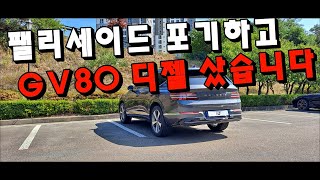 팰리세이드 쏘렌토 포기하고 GV80 디젤 구매했습니다 실오너가 밝히는 후기 [upl. by Halsy]