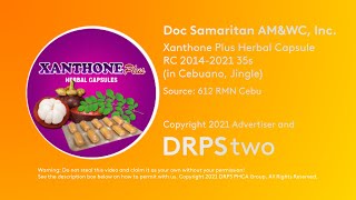 Regional Radio Ads Xanthone Plus Herbal Capsule Radio Commercial 20142021 35s in Cebuano Jingle [upl. by Eltsyrk794]