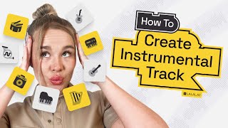 How to Create An Instrumental Track  Karaoke  LALALAI [upl. by Dannica]