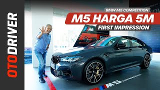 BMW M5 Competition 2021  First Impression  OtoDriver [upl. by Dardani]