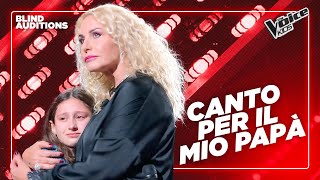 Aurora dedica “Ovunque Sarai” di Irama al suo papà  The Voice Kids 3 Blind Auditions [upl. by Feune]