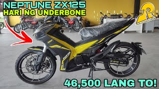 RUSI NEPTUNE ZX125 2022 New Model  Ang Bagong Hari ng Underbone ng RUSI  Budget Meal Para sa Pinoy [upl. by Ennahs]