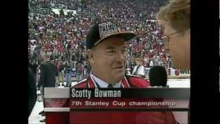 1997 Playoffs Phi  Det  Game 4 Final 4 Mins  Stanley Cup Presentation [upl. by Assile]