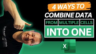 How to easily combine data into one cell in Excel and why I stopped using CONCATENATE [upl. by Ayam]