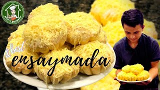 THE BEST ENSAYMADA RECIPE  SOFT MOIST CREAMY AND CHEESY  PANGKABUHAYAN RIN😉🤗😋 [upl. by Richardson]