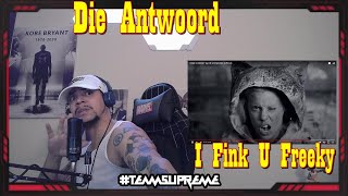 WEIRD WEDNESDAY Die Antwoord  I Fink U Freeky REACTION [upl. by Eenat263]