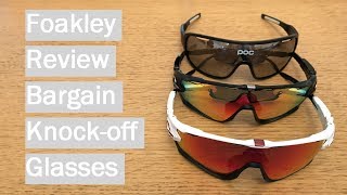 Fake Oakley Review amp Comparison  Foakley and POCs [upl. by Enelak]