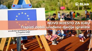 NOVO MJESTO ZA IGRU Trapisti dobili uređeno dječije igralište  Blink [upl. by Amalberga]