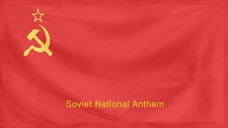 Soviet National anthem 1977Stalin erased version short [upl. by Diraf]