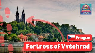 Discover the HISTORICAL FORTRESS 🏛️ of Vyšehrad in PRAGUE 🇨🇿  September 2024  4K [upl. by Won]